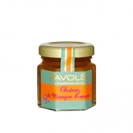 Favols - Chutney de Mangue Curcuma 50g