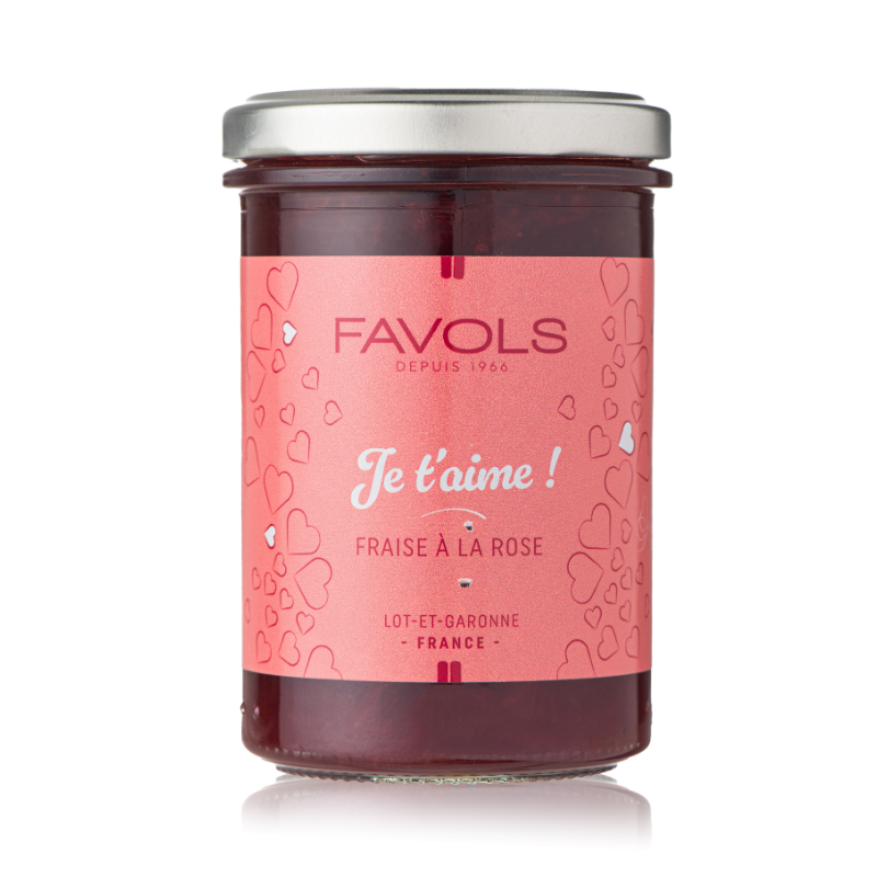 Favols - Je t'aime... (Fraise à la Rose)